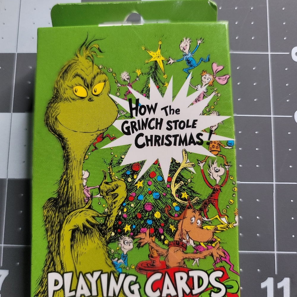 How The Grinch Stole Christmas Playing Cards WITH JOKERS  G1